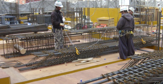 鉄筋ジャバラユニット工法